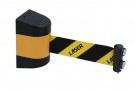 Vegghengt magnetisk uttrekkbar barriere 3m x 48mm thumbnail